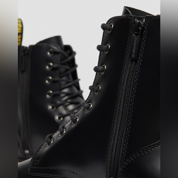 💫 JADON BOOT SMOOTH LEATHER PLATFORMS - Picture 9 of 15